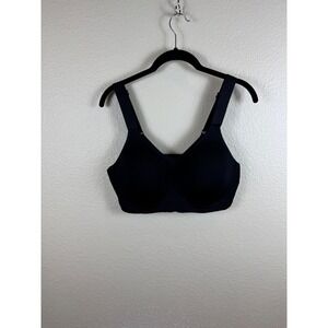 Livi Lane Bryant Sports Bra Women‎ 38DD Black Underwire High Impact Athleisure